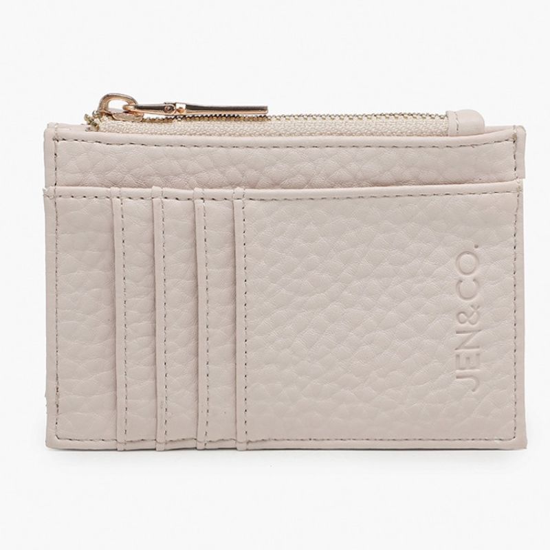 Sia Card Wallet Off White